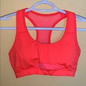 Orange Sports Bra